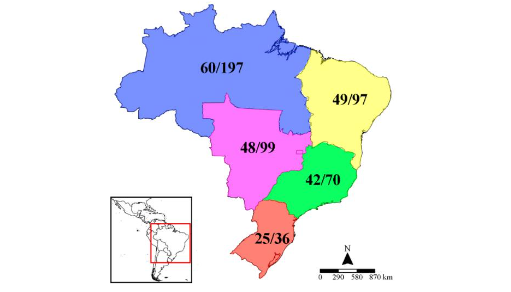 Most global cited documents published between 2010 and 2023.