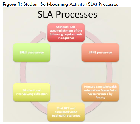 Figure 1: Student Self-Learning Activity (SLA) Processes