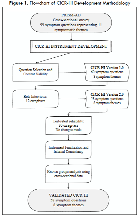 Figure 1: Flowchart of CICR-HI Development Methodology