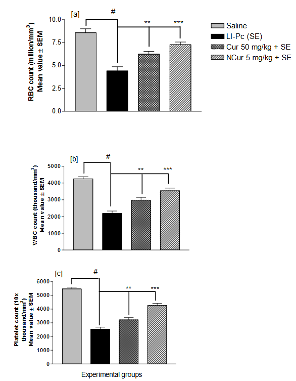 Figure 2a. Transmission Electron Microscopy (TEM) data of NCur.