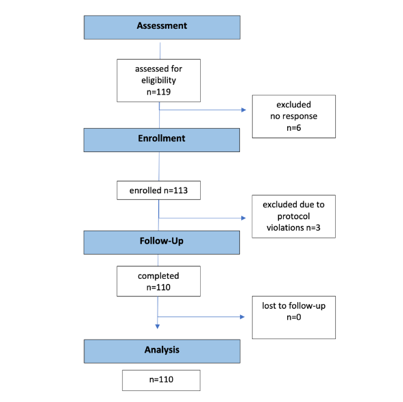 Figure 2 Trial Flow Chart