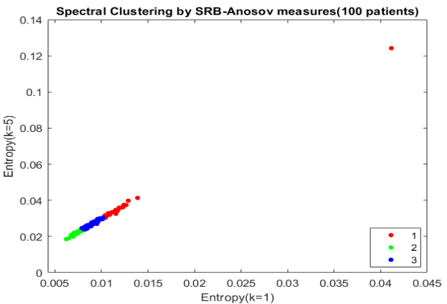 Figure 1: Reclassification of Mood Disorders with Comorbid Medical Diseases based on Sinai-Ruelle-Bowen/ SRB Entropy Measures