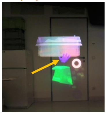 Example of Augmented Reality (AR) (de Crignis et al, 2023)