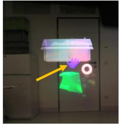 Figure 4. Example of Augmented Reality (AR) (de Crignis et al, 2023)