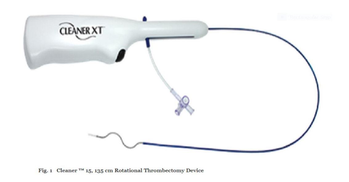 CLEANER 15™ Rotational Thrombectomy System