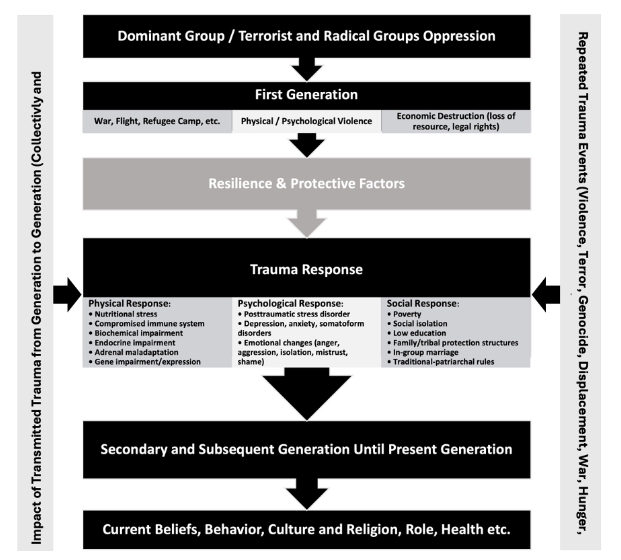Figure 1. Conceptual Model of Transgenerational Transmission of Trauma