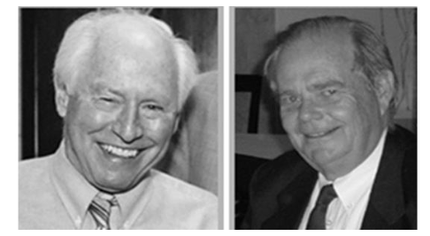 Fig. 6. The Harvard neuroscientists left: Allan Hobson (1933-2021) and right: Robert McCarley (1937-2017). They published the activation-synthesis hypothesis of REM sleep in the American Journal of Psychiatry in 1977.
