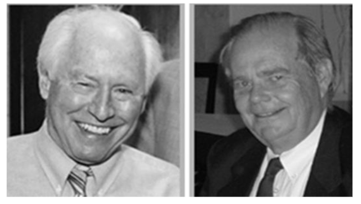 Fig.6. The Harvard neuroscientists left: Allan Hobson (1933-2021) and right: Robert McCarley (1937-2017). They published the activation-synthesis hypothesis of REM sleep in the American Journal of Psychiatry in 1977.