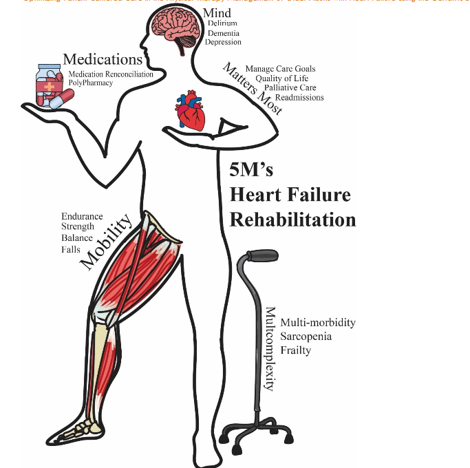 Figure 1: 5Ms in Heart Failure Rehabilitation