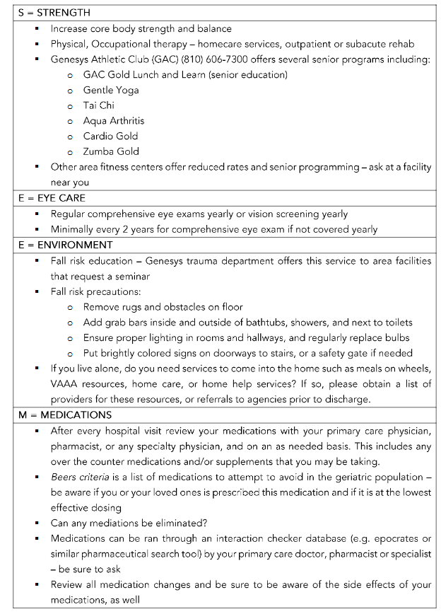 S.E.E.M. Discharge Program