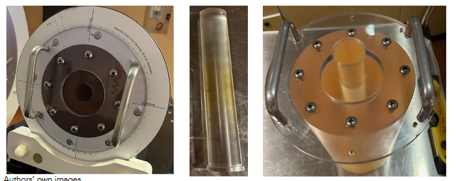 Figure 1 Arc Check System with 2 plug insets from Sun Nuclear Company.