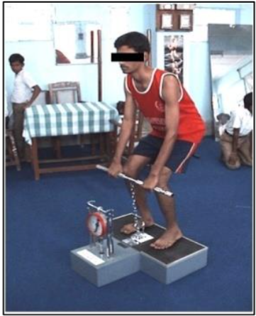 Figure no. 5: Leg Dynamometry
