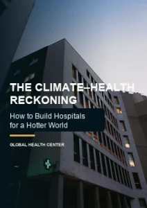 Climate change and health