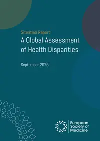 Cover of the situation report A Global Assessment of Health Disparities