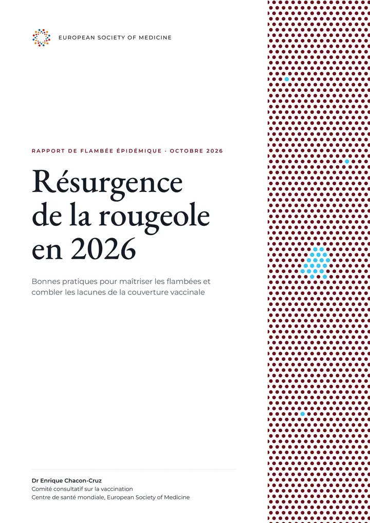 Couverture du rapport de flambée épidémique Résurgence de la rougeole en 2026